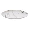 Trav oval marble porcel 30.5cm