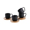 Xicara cafe p oasis pt 90ml 4p