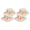 Xicara cafe florescer 90ml 4pc
