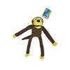 Brinq cao macaco pelucia