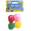 Brinquedo gato bola plush 4pc