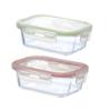 Pote hermetico retang 400ml
