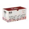 Bowl red kig tr 260ml 6pcs