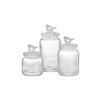 Pote Hermético Clear 3 Peças - Hauskraft