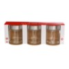 Pote vidro sabrina 350ml 3pc