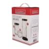 Pote red empilhavel pt 3pc