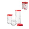 Pote red empilhavel vm 3pc