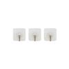 Ganchos pvc 6cm 3pc
