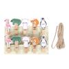 Prendedor dec animais md 10pc