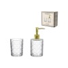 Kit banheiro vitrale gd 2pc