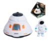 Capsula espacial luz boneco