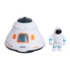 Capsula espacial luz boneco