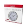 Relogio de parede clas pr 25cm
