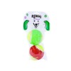 Brinq cao bola gde 6cm 2pc