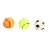 Brinq cao bola futebol 7cm