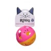 Brinq gato bola guizo 9cm