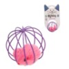 Brinq gato rato globo 6cm
