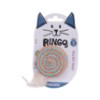 Brinq gato espiral pena 15cm