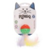 Brinq gato guizo pena 16cm