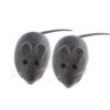 Brinq gato ratinhos apito 2pc