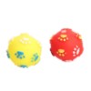 Brinq cao bola patinhas 6cm