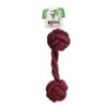 Brinq cao corda 2 bolas 23cm