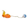 Brinq gato rat bola guizo 30cm