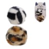 Brinq gato bol peluc 2 pc