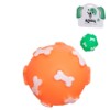 Brinq cao bola osso 6cm