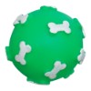 Brinq cao bola osso 6cm