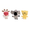 Brinq cao peluc mix animais