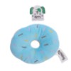 Brinq cao peluc   rosquinha 10cm