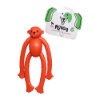 Brinq cao mordedor macaco 19cm