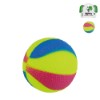 Brinq cao bola colorida 7cm