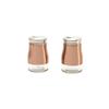 Saleiro/piment inox rg 2pcs