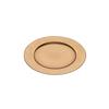 Sousplat metallic cobre 33cm