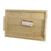 Bandeja bambu c alca 45x30cm