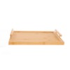 Bandeja bambu c alca 40x27cm