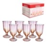 Taca ag/vi peach dc 340ml 6pc