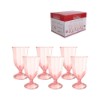 Taca ag/vi peach rs 340ml 6pc