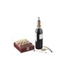 Kit para vinho xadrez 4pc