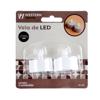 Vela led 4cm  2pc