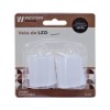 Vela led 4.5cm  2pc