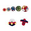 Piao com luz 7pcs avengers