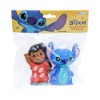 Bonecos vinil stitch 2pcs