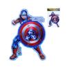 Lanca bolinhas velcro avengers