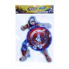 Lanca bolinhas velcro avengers