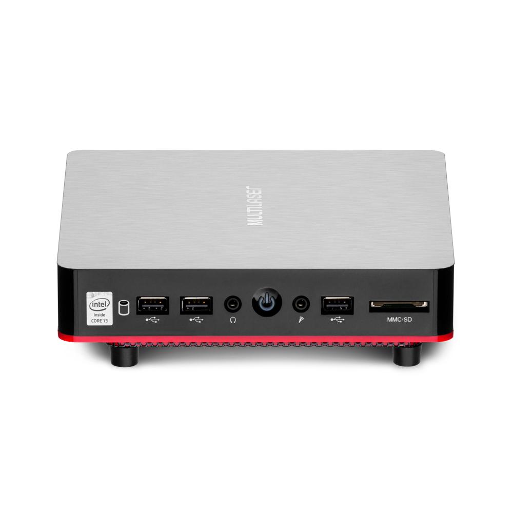 Mini Desktop Urban Red Core I3 4GB RAM 240GB SSD Linux - DT029

