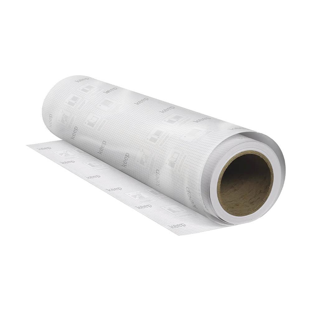 Plastico adesivo transparente 0.05mm PVC - 45cmx5m - EI070