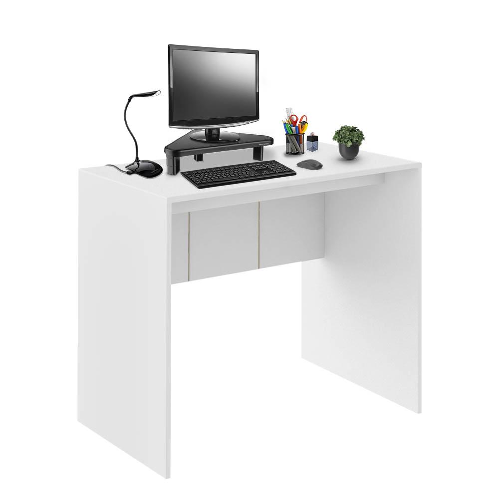 Mesa para Computador 90cm Branco Fosco - EI074